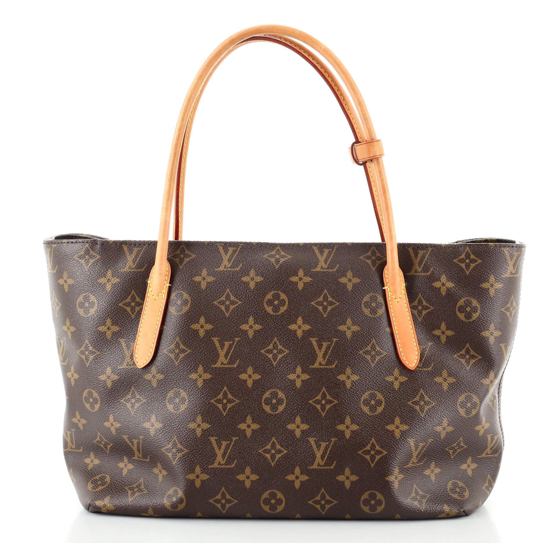 Brown Louis Vuitton Raspail Tote Monogram Canvas PM