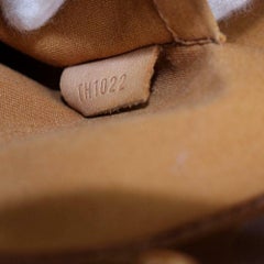Louis Vuitton Reade Bronze Copper Vernis Mm 870201 Brown Coated Canvas Tote