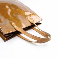 Louis Vuitton Reade Bronze Vernis Monogram Mm 868358 Brown Patent Leather Tote