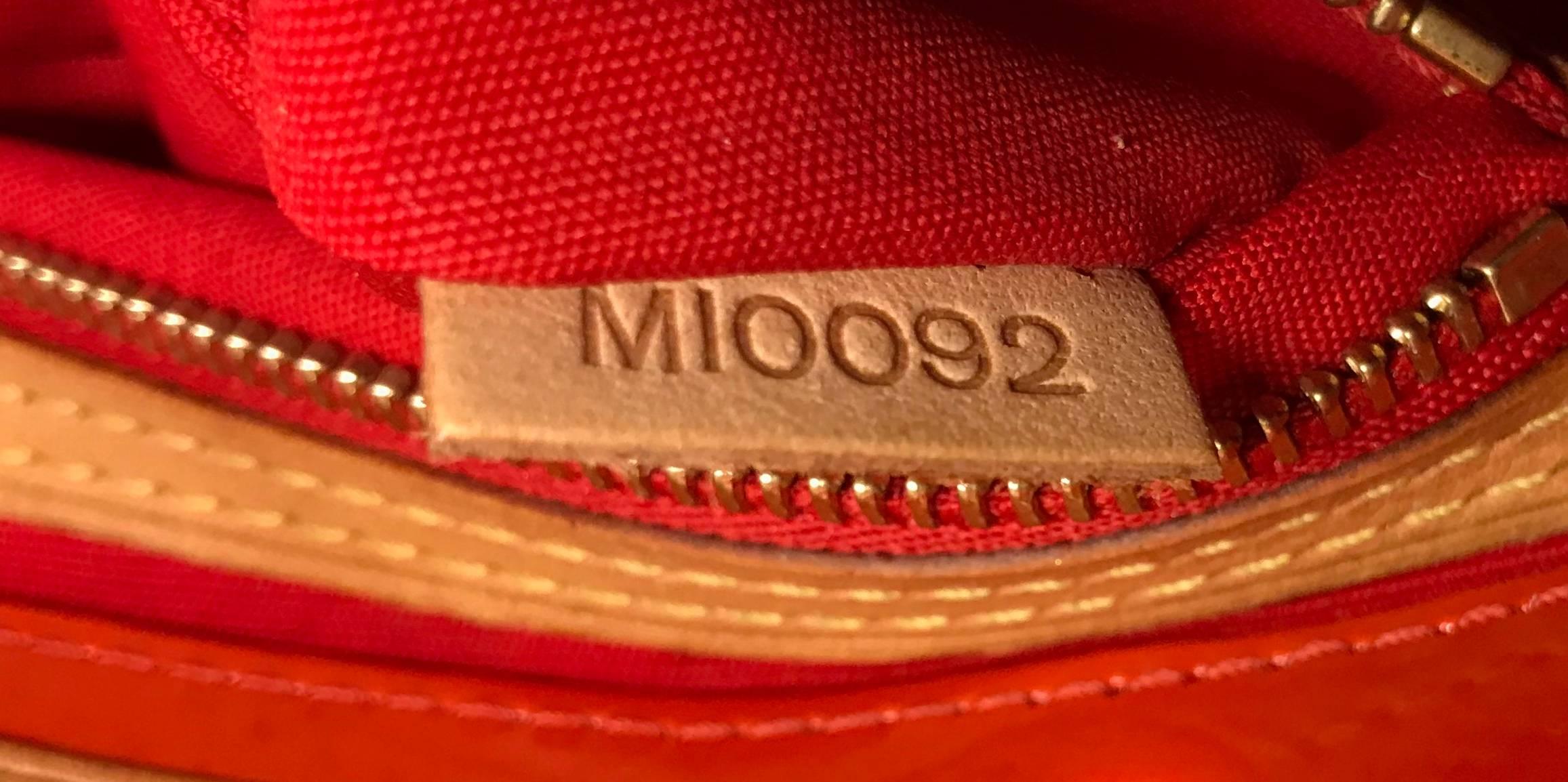 Louis Vuitton Reade Handbag Monogram Vernis PM 5