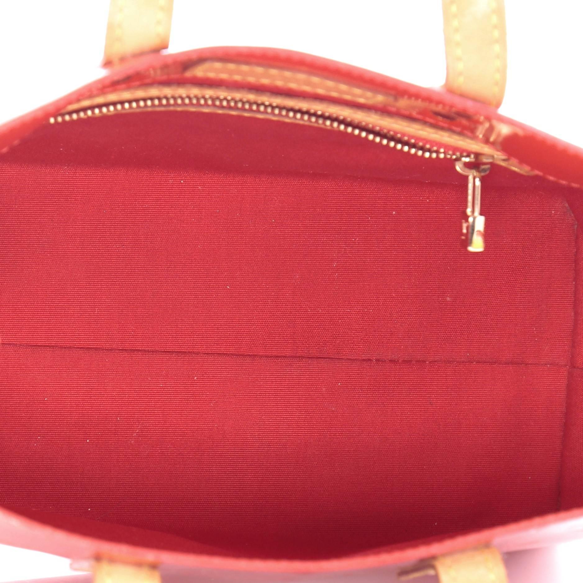 Louis Vuitton Reade Handbag Monogram Vernis PM 1
