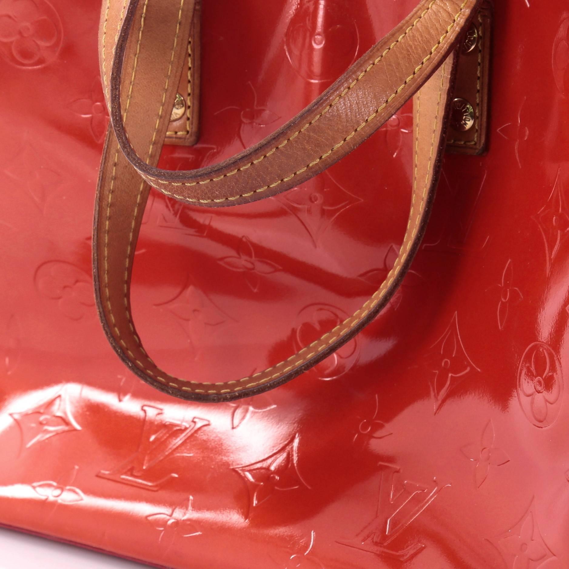 Louis Vuitton Reade Handbag Monogram Vernis PM 3