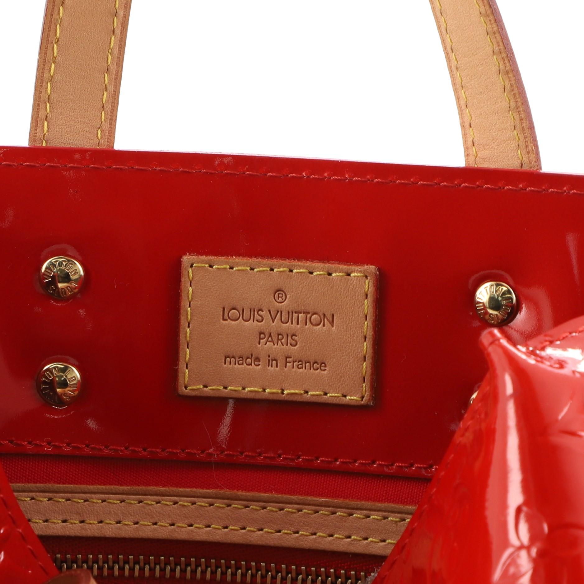 Louis Vuitton Reade Handbag Monogram Vernis PM 4