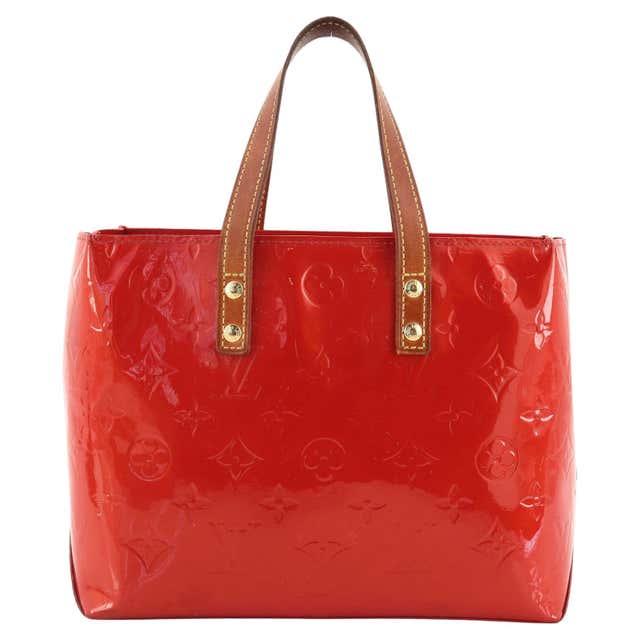 Louis Vuitton Limited Red Monogram Crafty Onthego GM 2way Tote 910lv97 ...