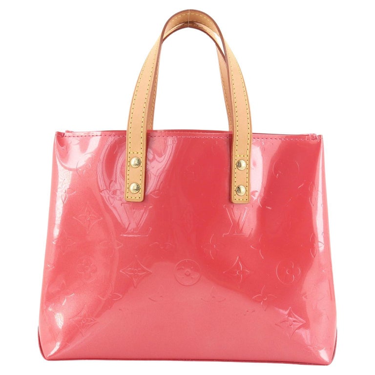 Louis Vuitton, Bags, Auth Louis Vuittonreade Pm Red Vernis Handbag