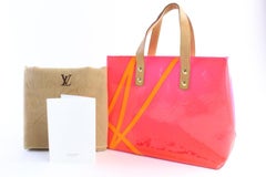 Louis Vuitton Reade Robert Wilson Fluo Rose Vernis Pm 25lr0627 Neon Tote
