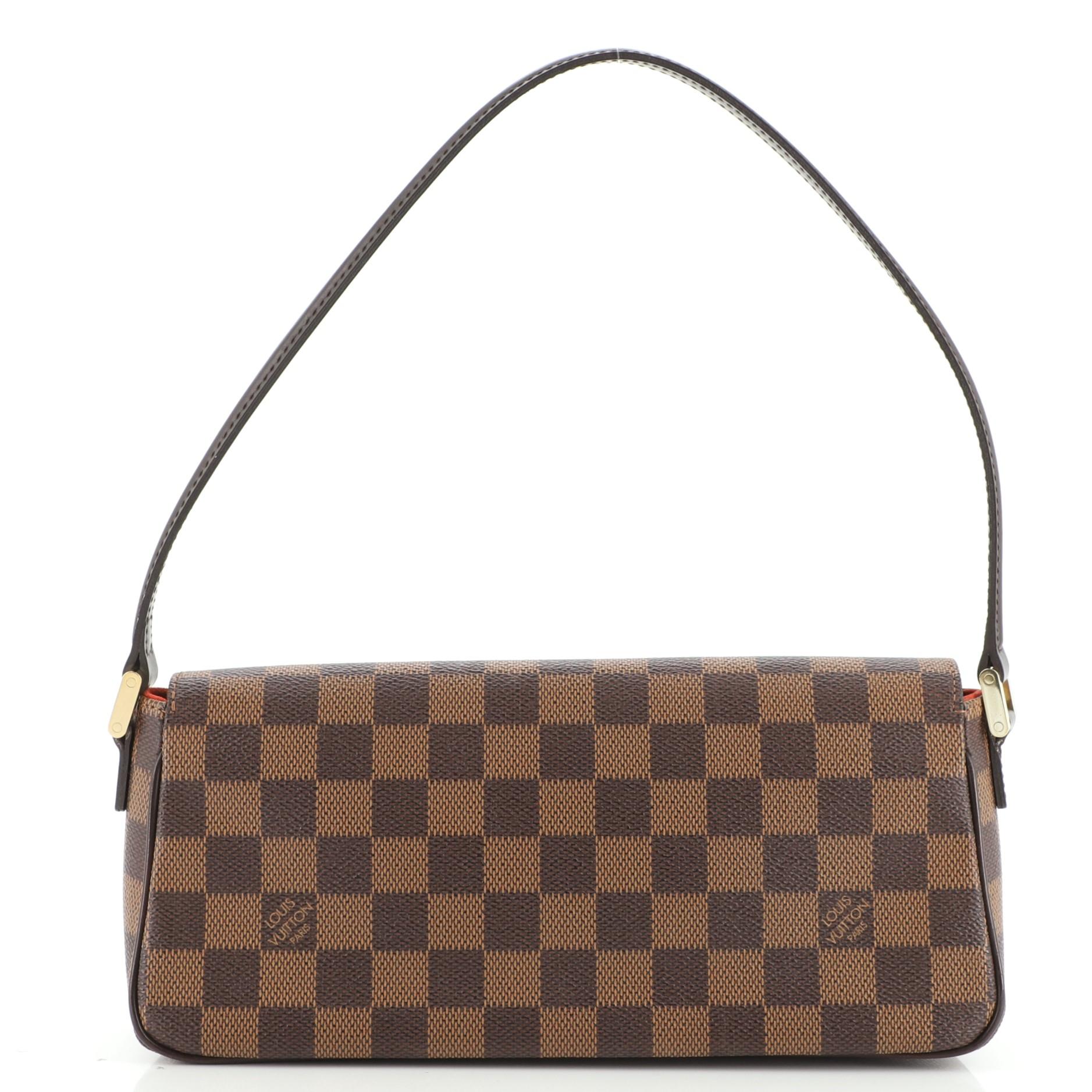 Die Recoleta-Handtasche von Louis Vuitton Damier (Braun)