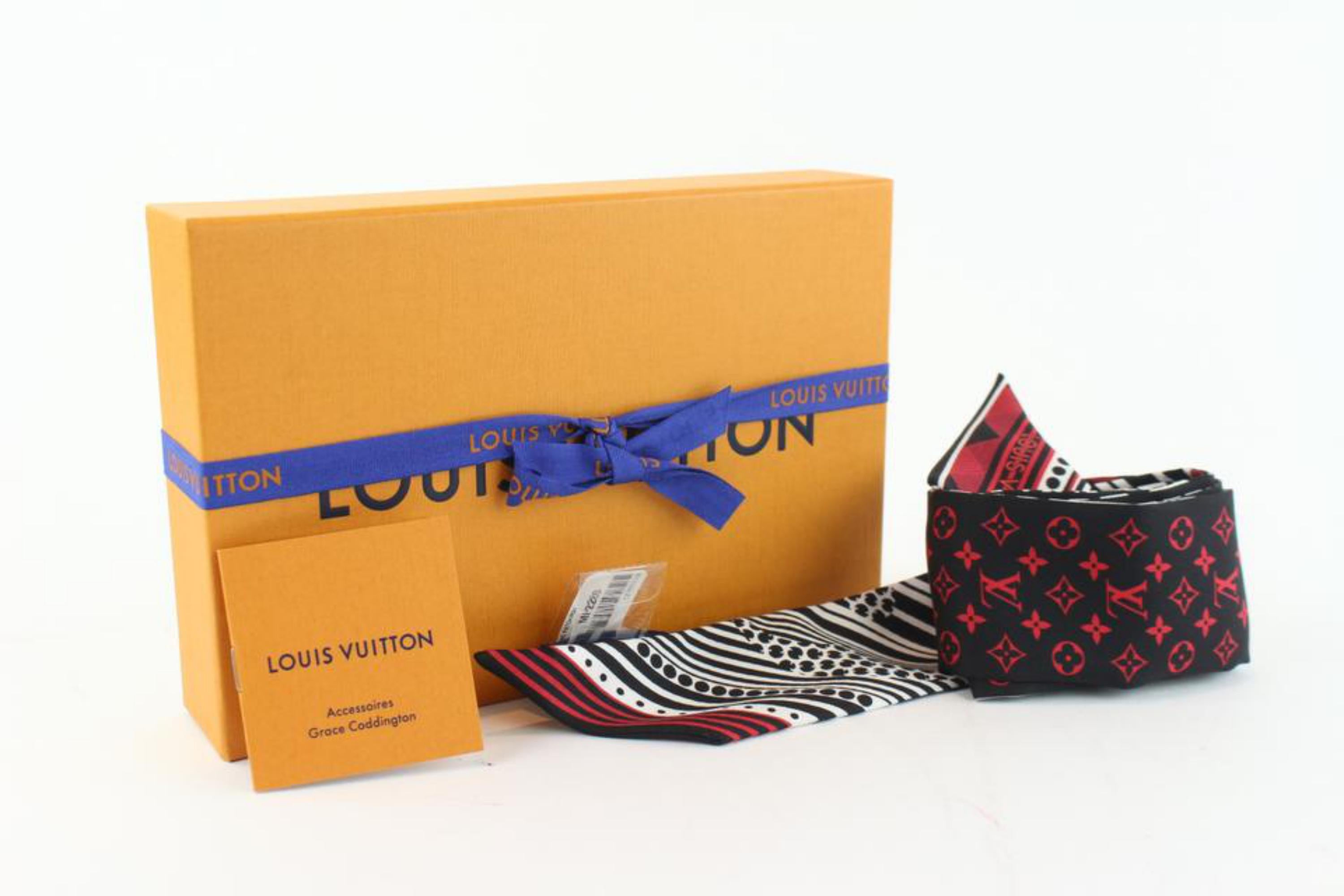 Louis Vuitton Silk Bandeau Scarf - 6 For Sale on 1stDibs
