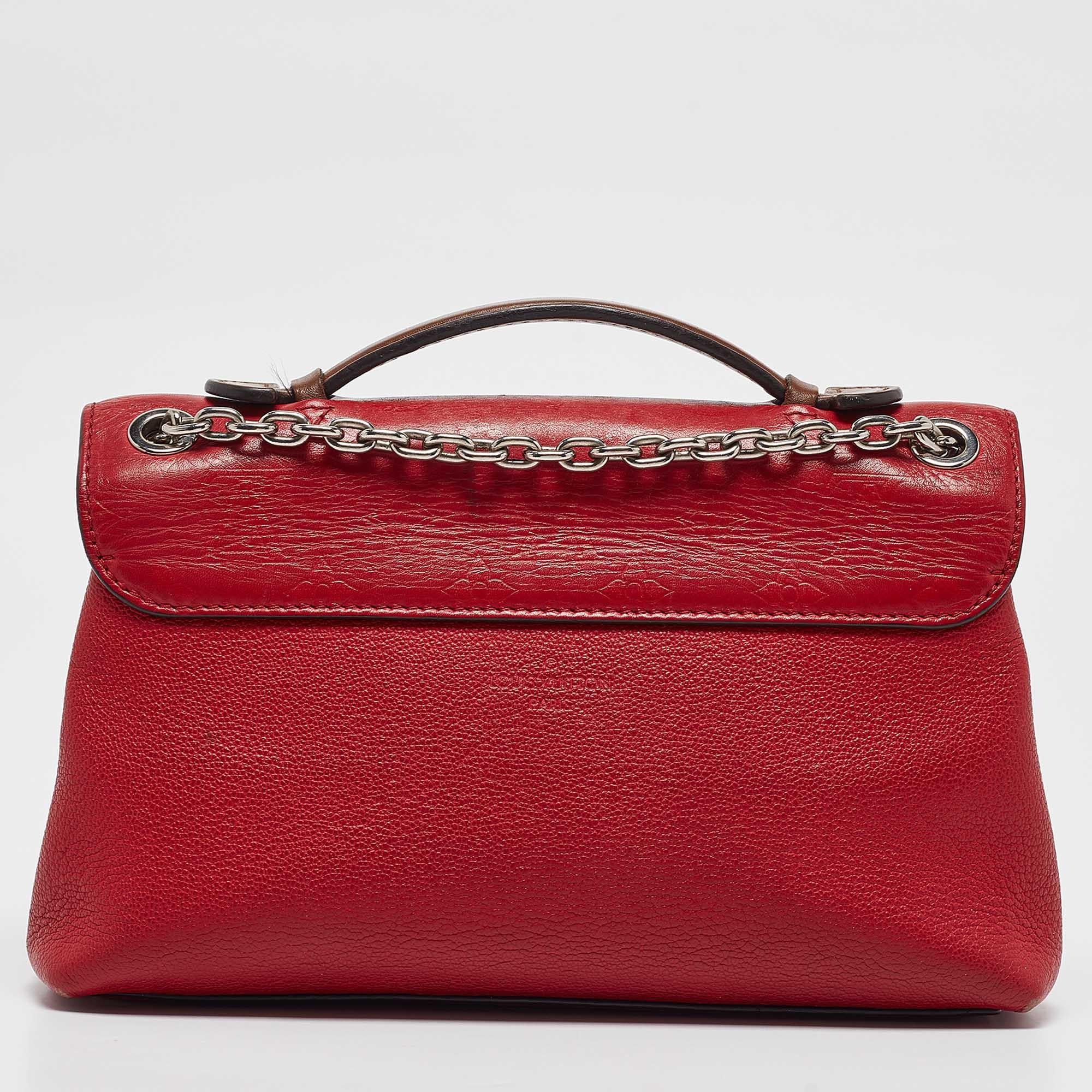 Sac très chaîne Louis Vuitton rouge/bleu monogramme État moyen à Dubai, Al Qouz 2