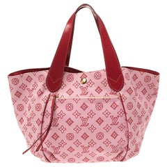 Louis Vuitton Red Canvas Cabas Limited Edition Ipanema GM Bag
