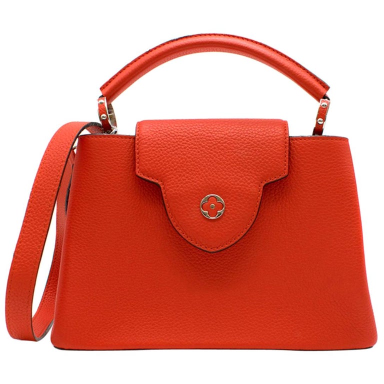Louis Vuitton Capucines Handbag Leather BB at 1stDibs