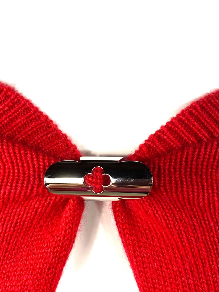Louis Vuitton CUP 2000 Sweater  Men's - Red Wool ref.239643 - Joli Closet