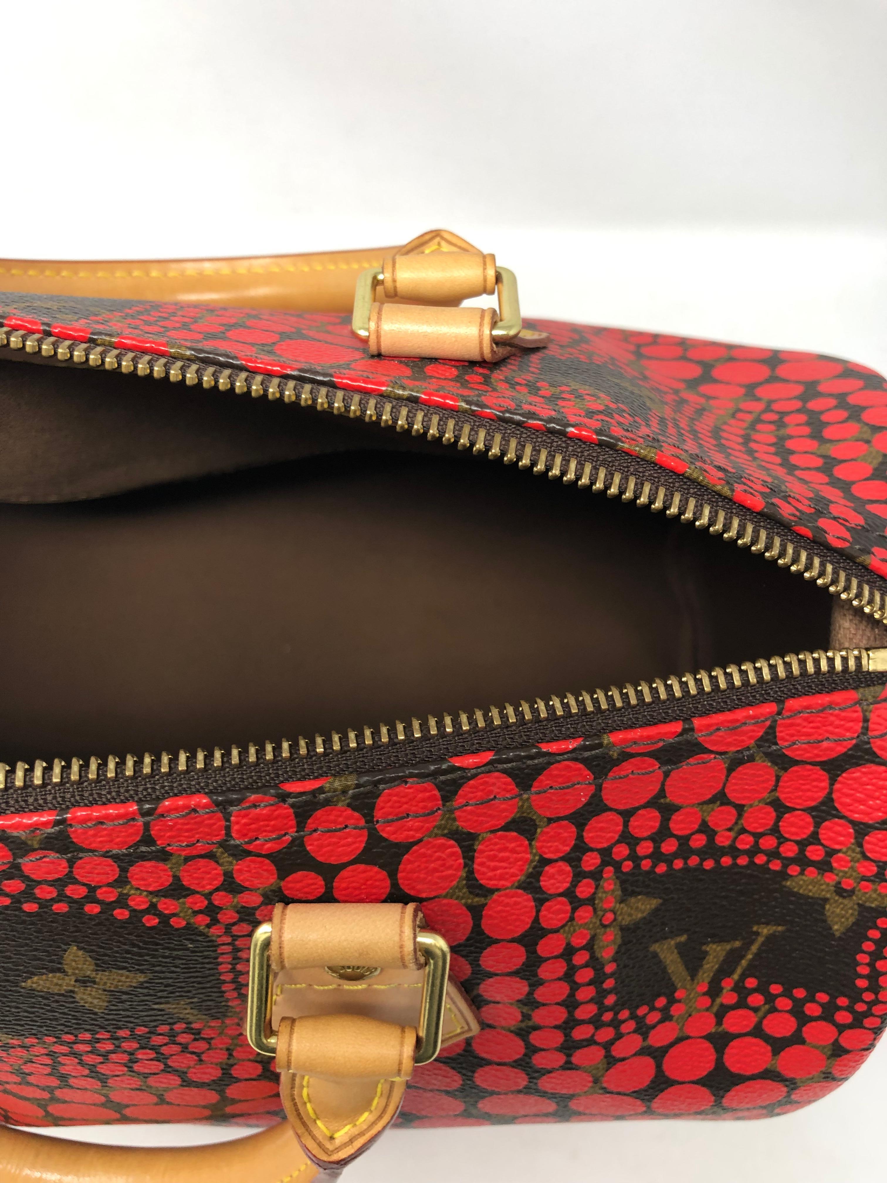 Louis Vuitton Red Dots Yayoi Kusama Speedy 30 2