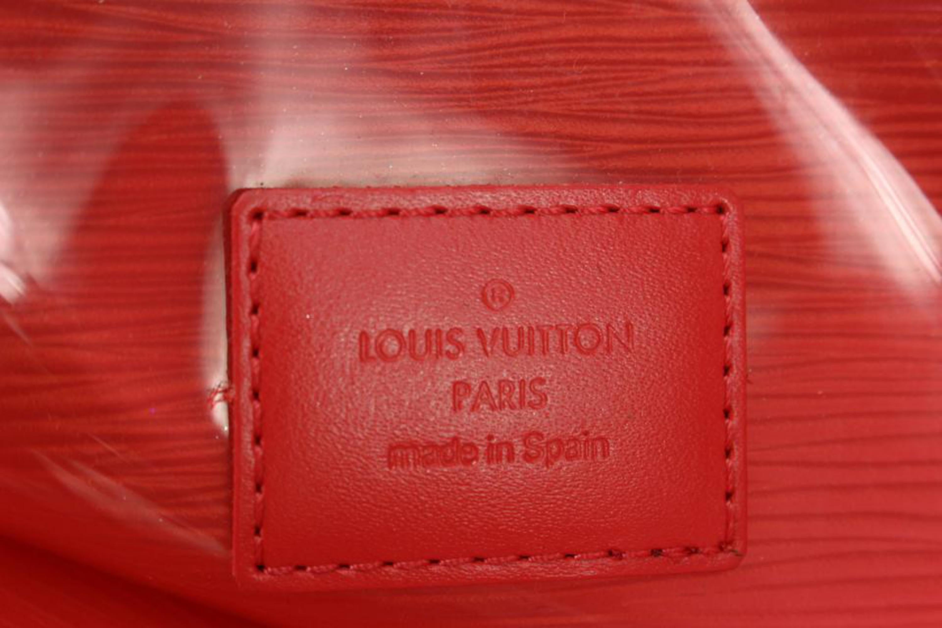 Louis Vuitton Red Epi Baia Lagoon Bay Tote Bag 1015lv35 2
