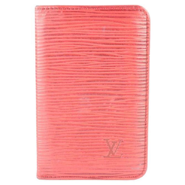 Rote Epi Karteninhaber-Brieftasche von Louis Vuitton 233771