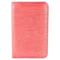 Rote Epi Karteninhaber-Brieftasche von Louis Vuitton 233771