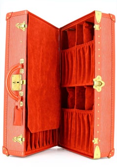 Louis Vuitton Red Epi Gemine Shoe Trunk