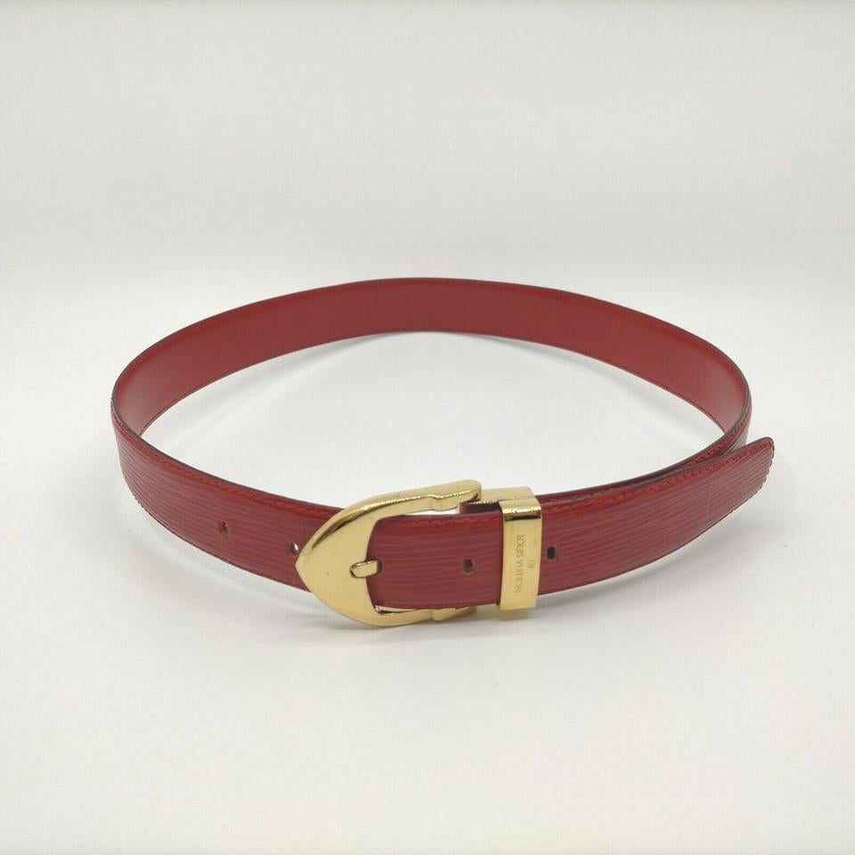 Louis Vuitton Vintage - Utah Inventeur Belt - Black Gold - Leather