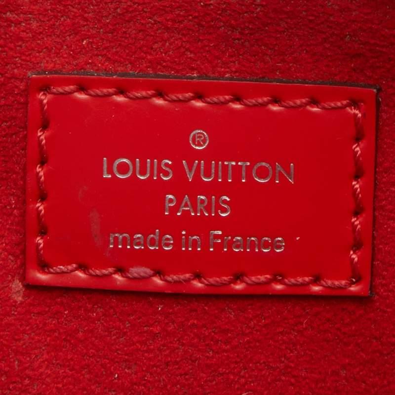 Louis Vuitton Red Epi Leather Alma Nano Bag 2