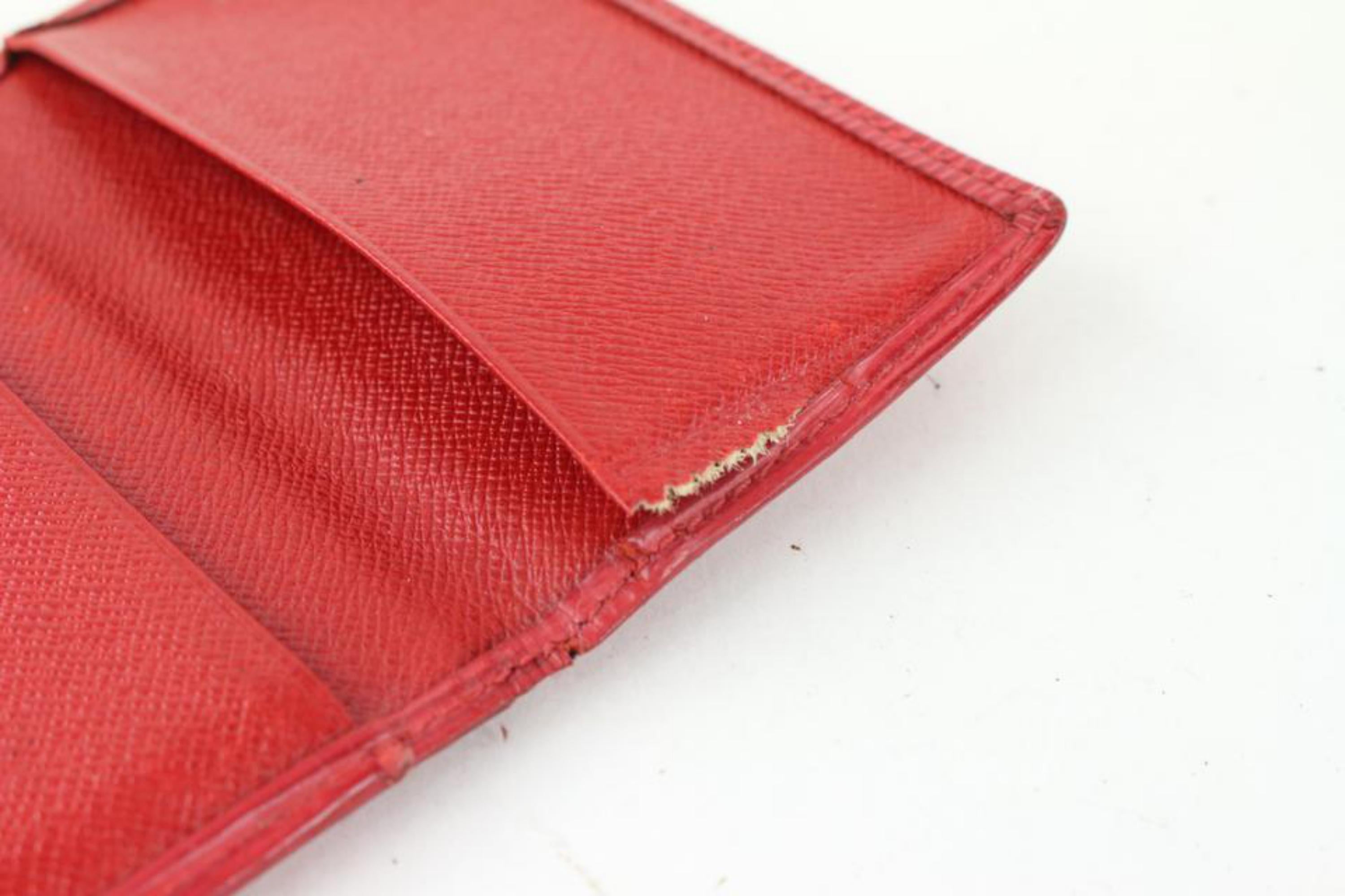 lv epi leather wallet