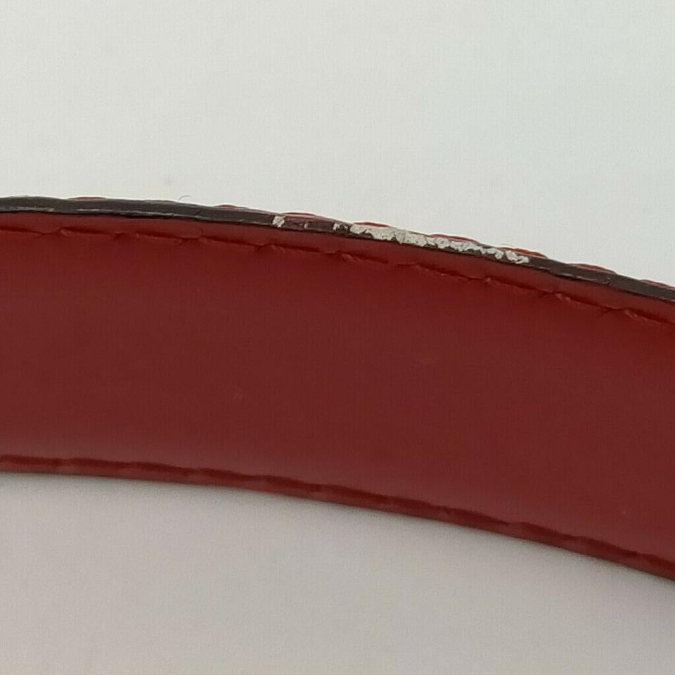 Louis Vuitton Red Epi Leather Ceinture Belt 863440 2