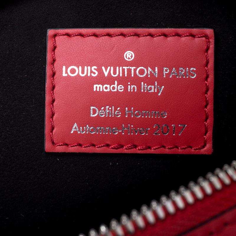 Louis Vuitton Red Epi Leather Danube PPM Bag 2