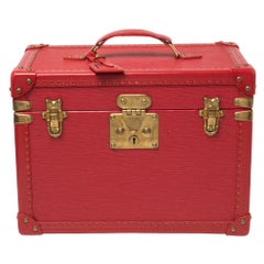 Vintage Louis Vuitton Train Case - Red Rose Paris