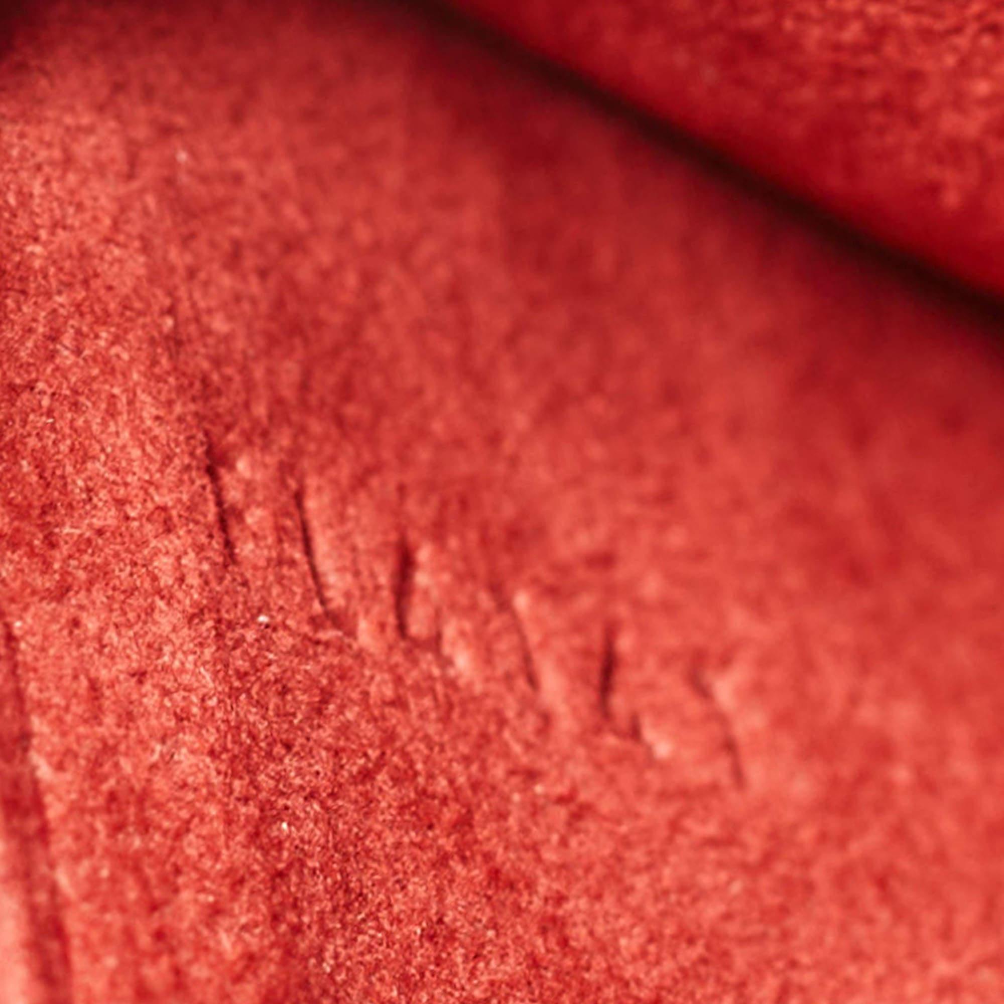 Louis Vuitton Red Epi Leather Jasmin Bag 7