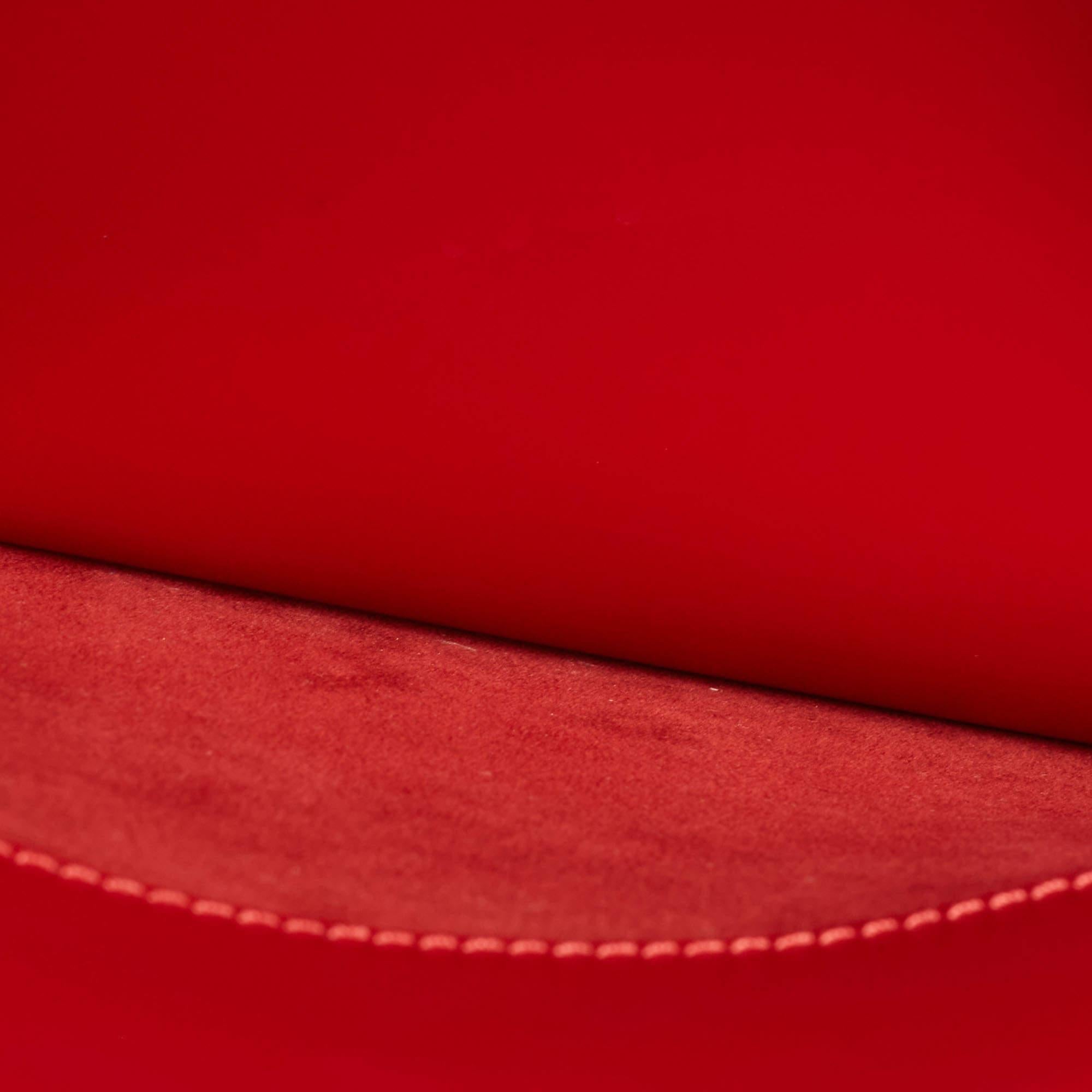Louis Vuitton Red Epi Leather Jasmin Bag 9