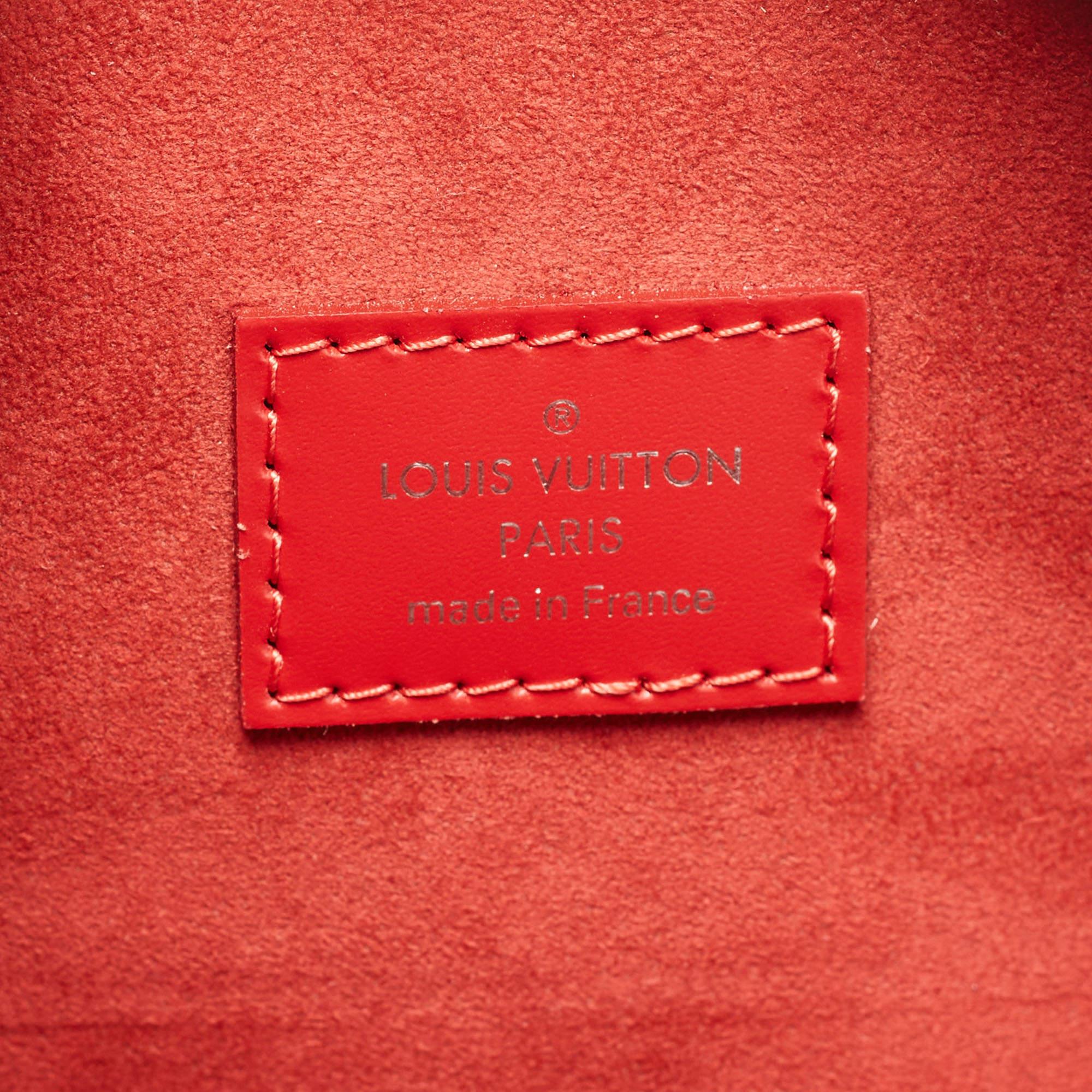 Louis Vuitton Red Epi Leather Jasmin Bag 11