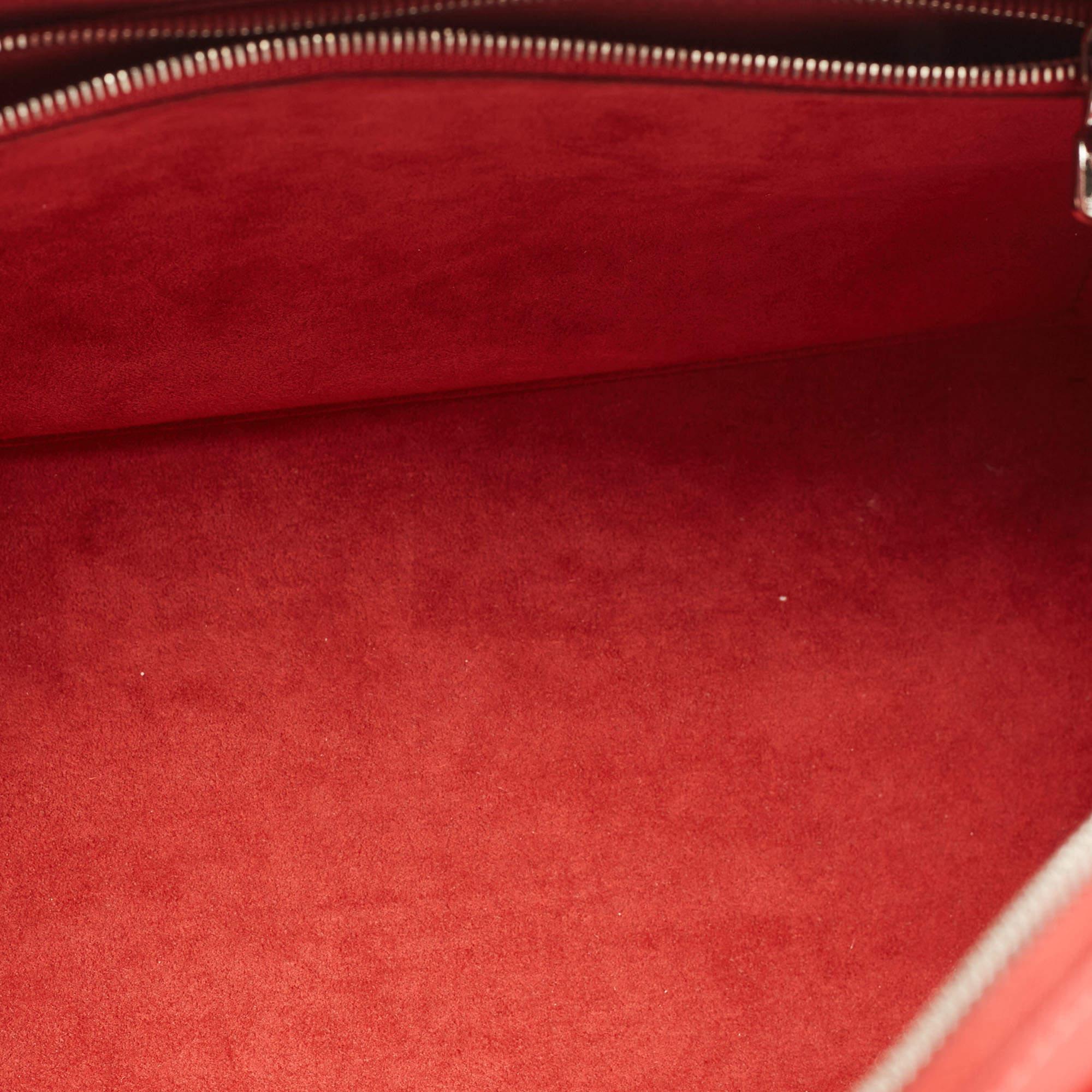 Louis Vuitton Red Epi Leather Jasmin Bag 13