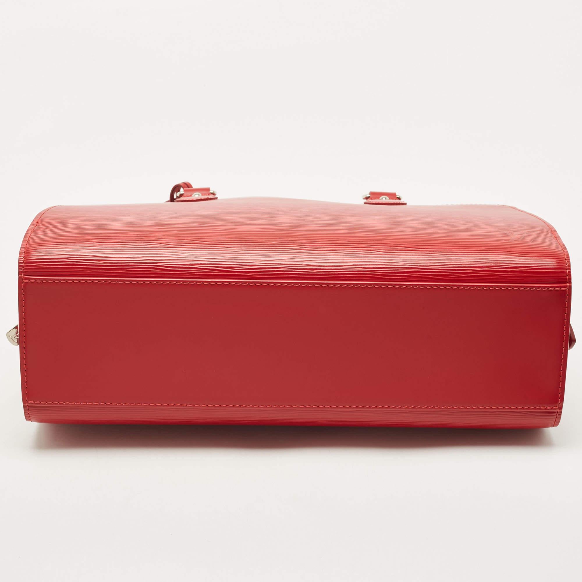 Louis Vuitton Red Epi Leather Jasmin Bag 1