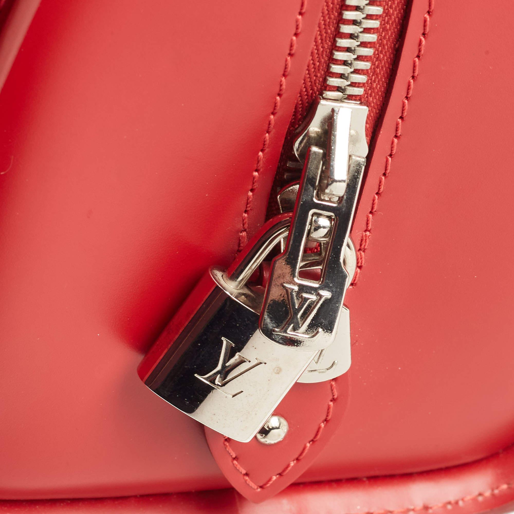 Louis Vuitton Red Epi Leather Jasmin Bag 5
