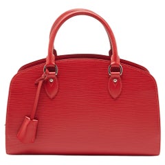 Louis Vuitton Red Epi Leather Jasmin Bag