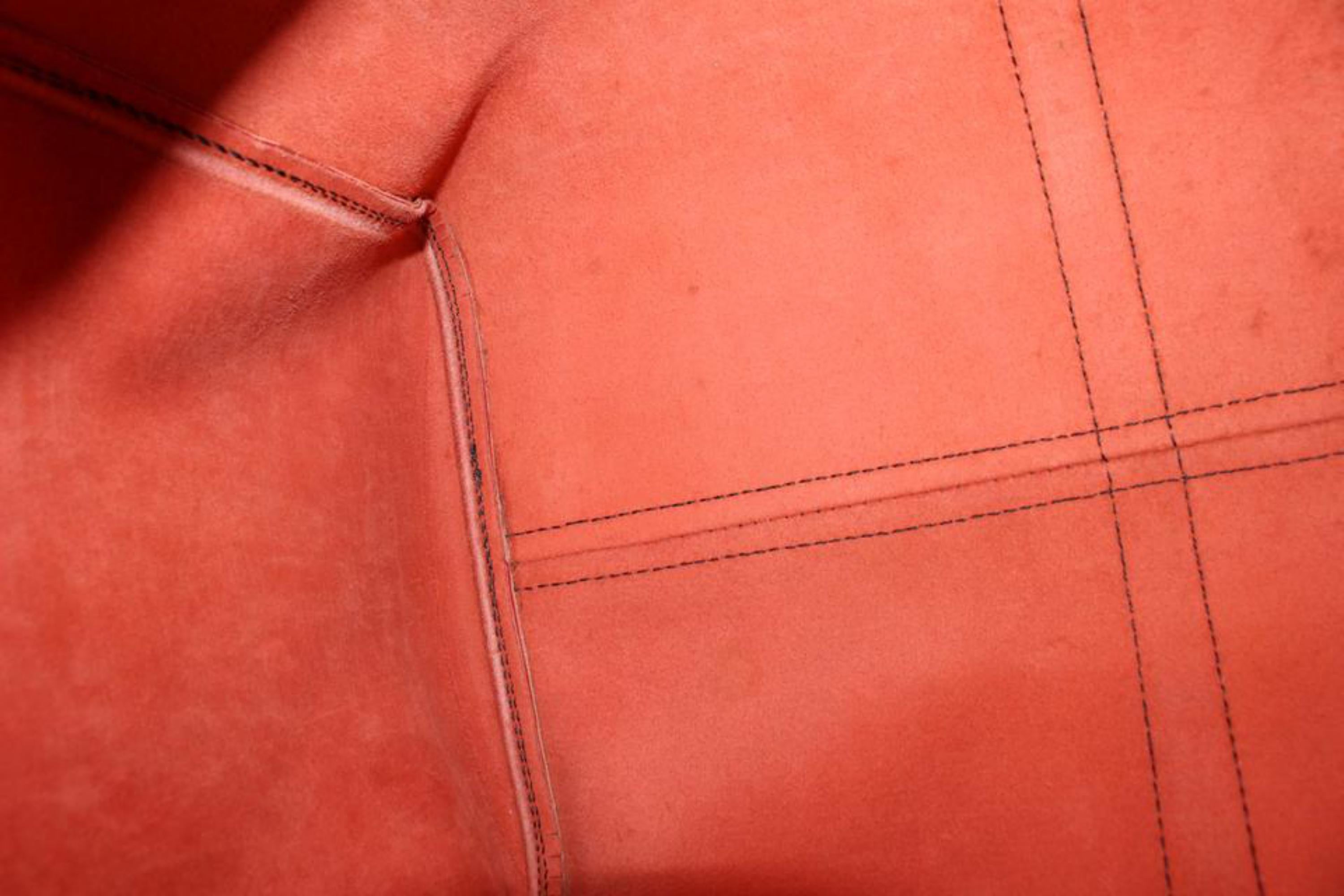 Louis Vuitton Rot Epi Leder Keepall 50 Duffle Bag 89lk328s Damen im Angebot