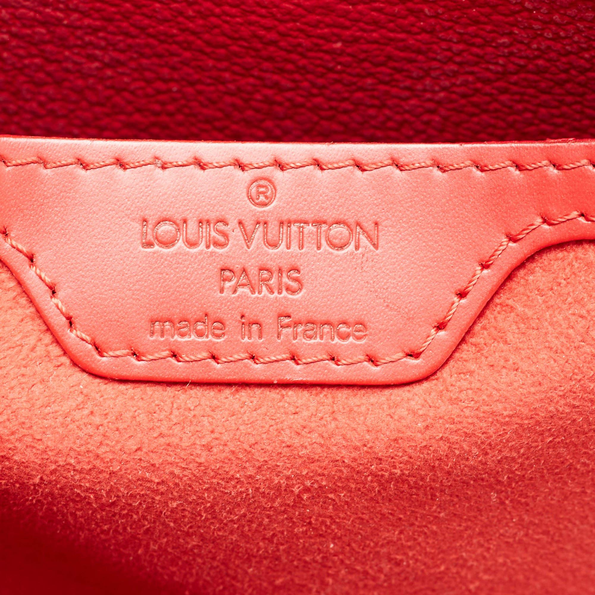 Sac à dos Mabillon en cuir épi rouge Louis Vuitton 8