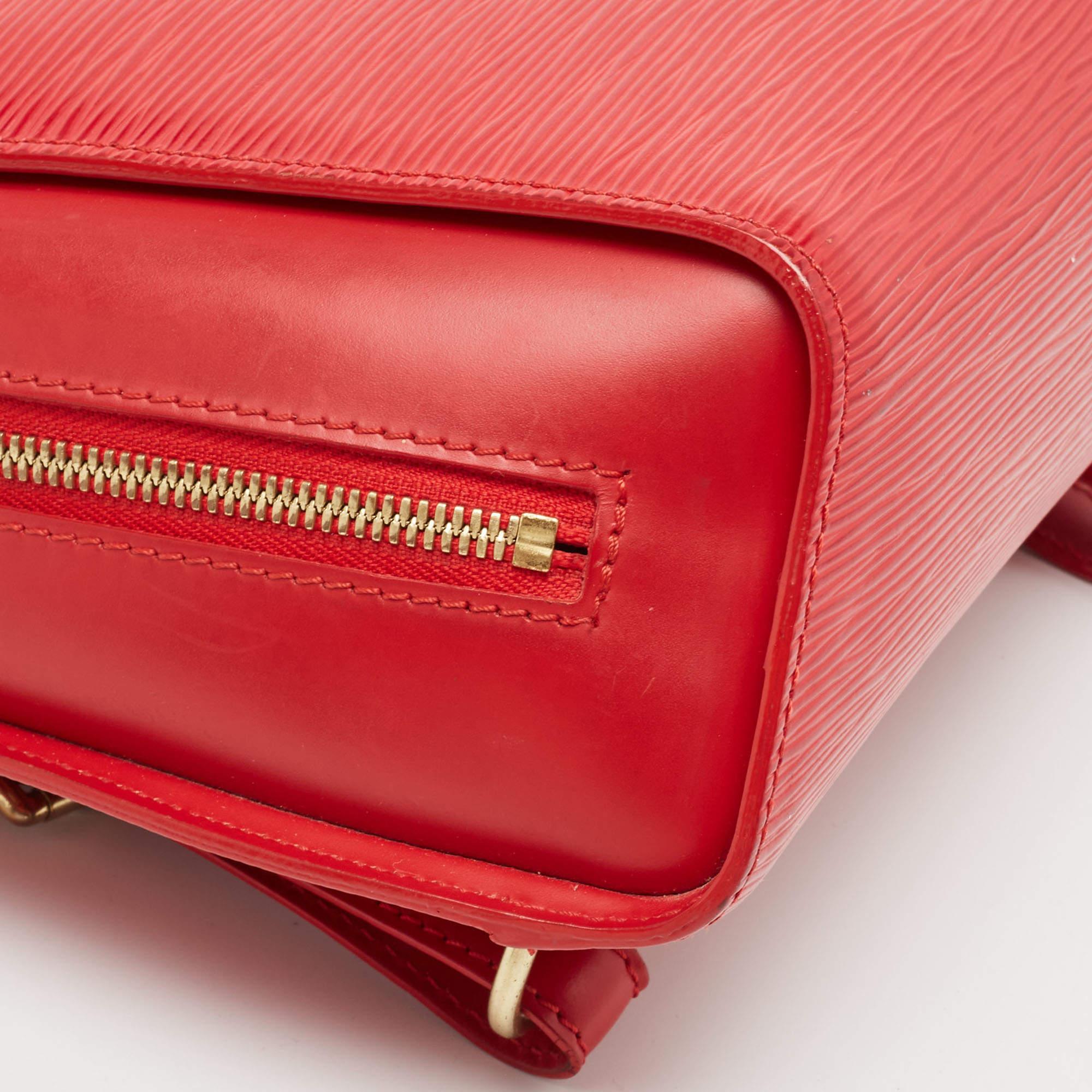  Sac à dos Mabillon en cuir épi rouge Louis Vuitton Pour femmes 