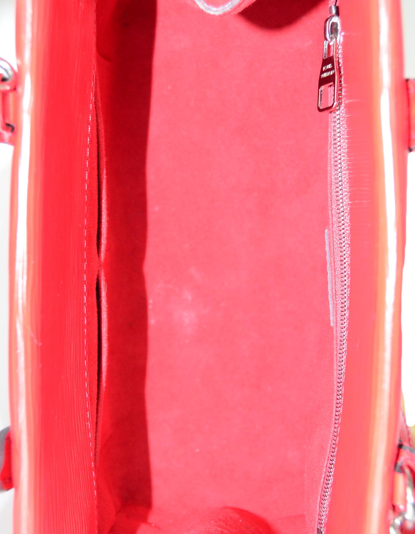 Louis Vuitton Red Epi Leather Marly BB Crossbody Bag 3