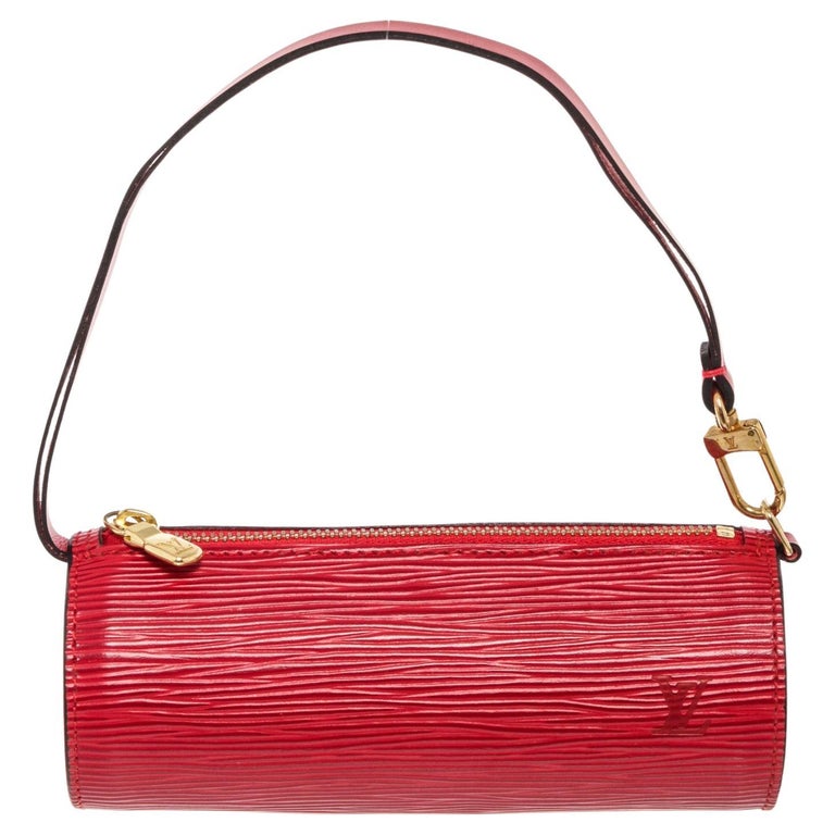 Buy Louis Vuitton Handbag Papillon 30 Red Vernis Leather Vintage Shoulder  Bag A931