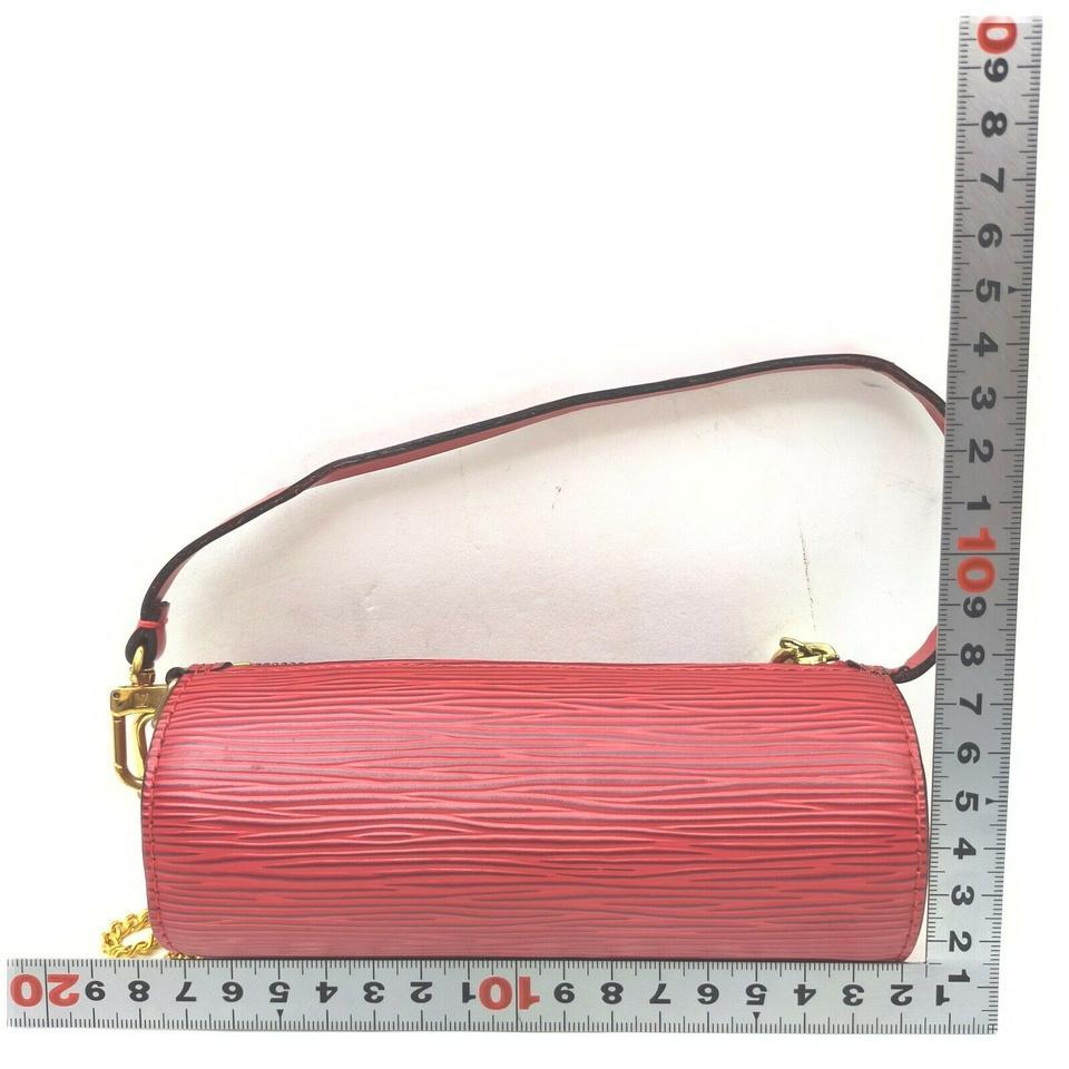 Louis Vuitton Red Epi Leather Mini Soufflot 2way Papillon Wristlet Bag 862500 3
