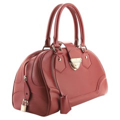 Louis Vuitton Red Epi Leather Montaigne Bowling GM Bag