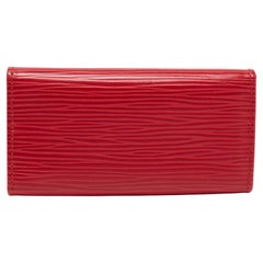 Louis Vuitton Red Epi Leather Multicles 6 Key Holder