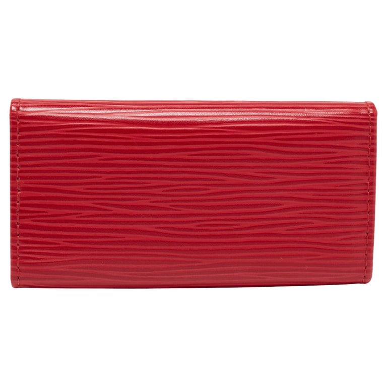 Louis Vuitton Red Epi Leather Multicles 6 Key Holder at 1stDibs