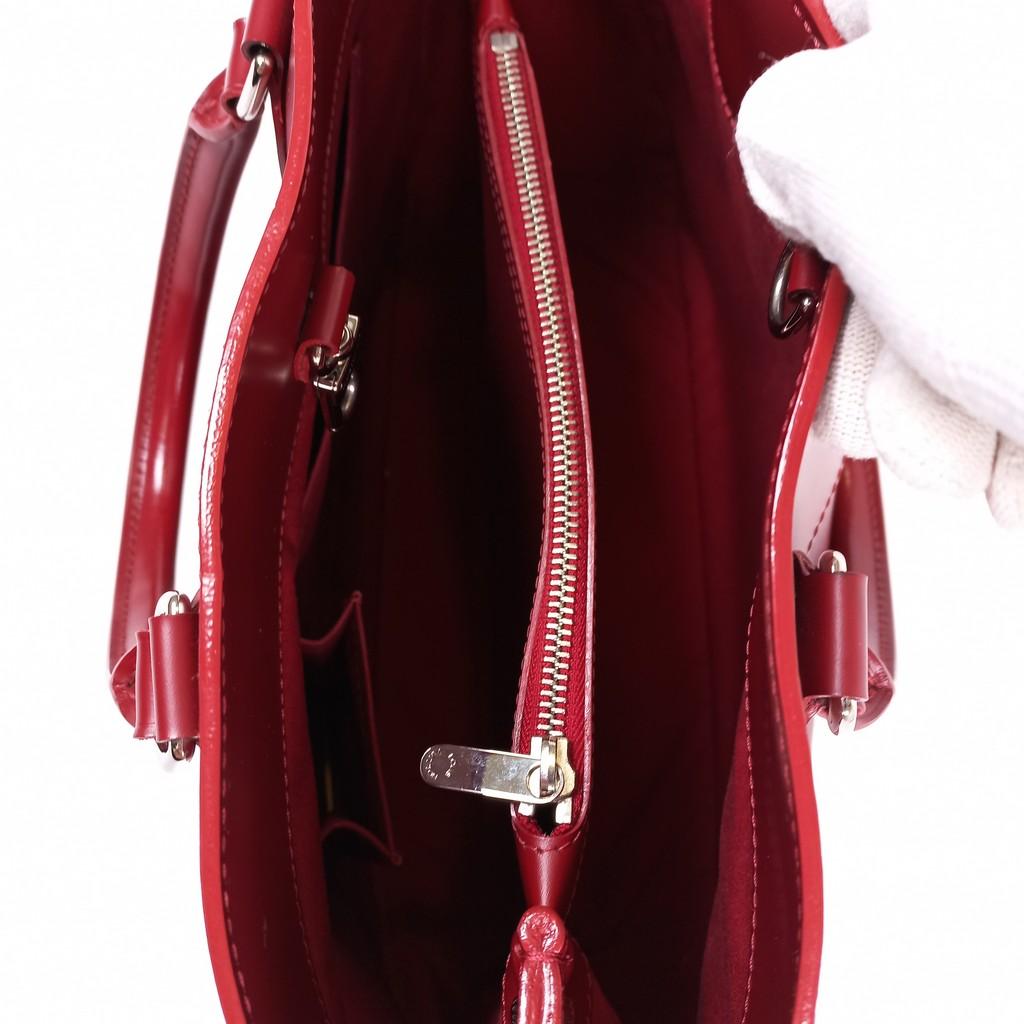Louis Vuitton Red Epi Leather Passy GM Shoulder Bag 4