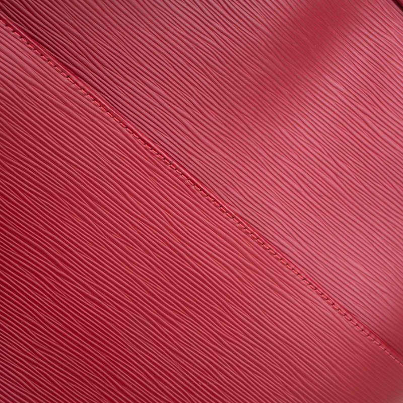 Louis Vuitton Red Epi Leather Pegase 45 Business Luggage 6