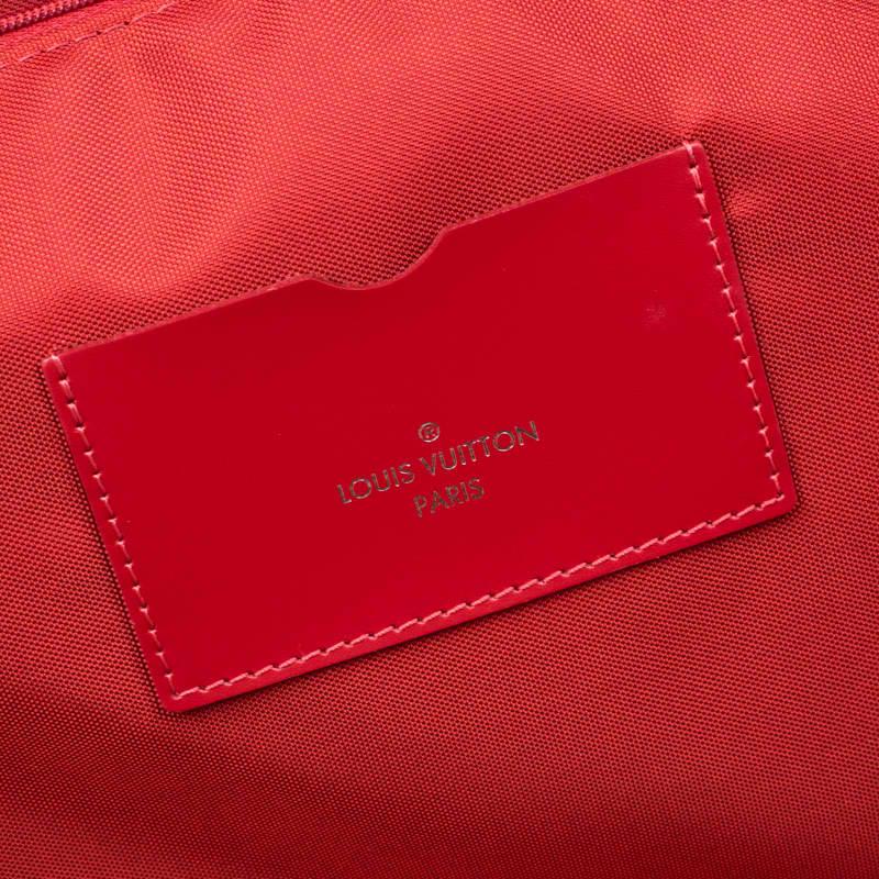 Louis Vuitton Red Epi Leather Pegase 45 Business Luggage 4