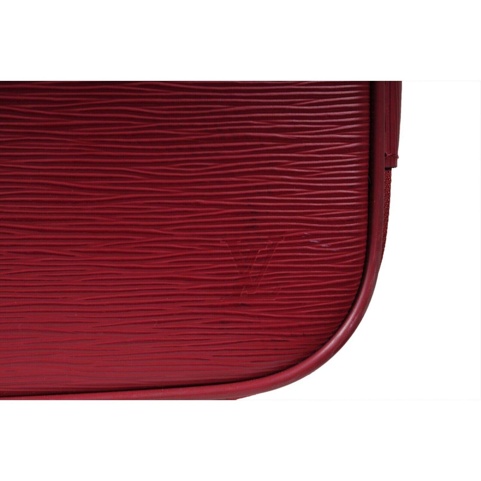 Louis Vuitton Pegase 50 Cuir Epi Rouge Valise Valise Trolley Bagage Carry On Unisexe en vente
