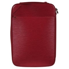 Louis Vuitton Red Epi Leather Pegase 50 Suitcase Trolley Case Luggage Carry On