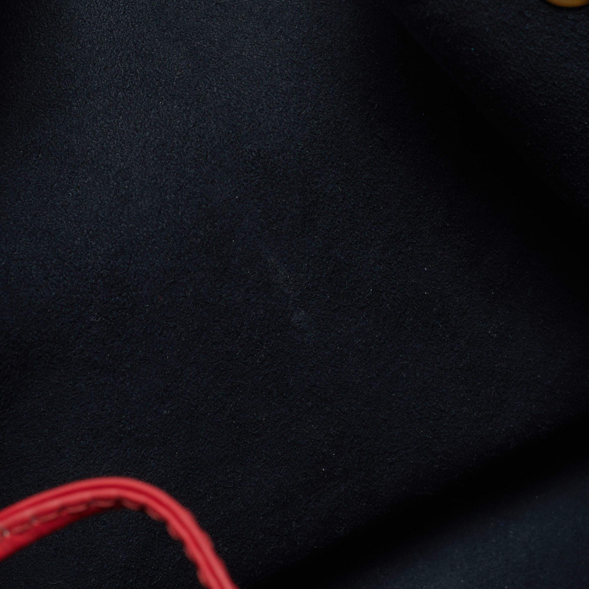 Louis Vuitton Red Epi Leather Petit Noe Bag 11