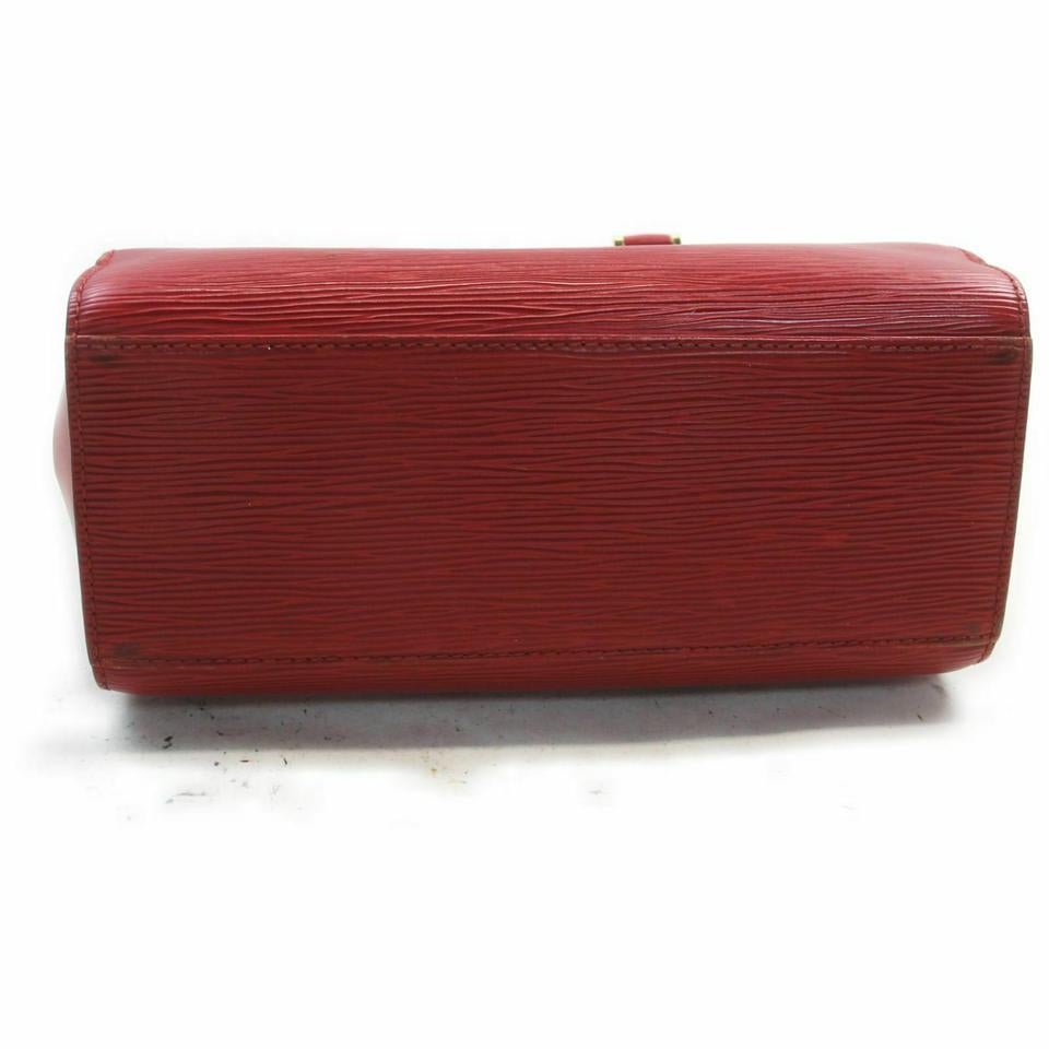 Louis Vuitton Red Epi Leather Pont Neuf Boston 861022 1